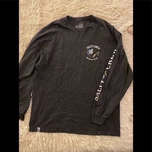 Men’s, black, XL Salty Crew long sleeve tee!